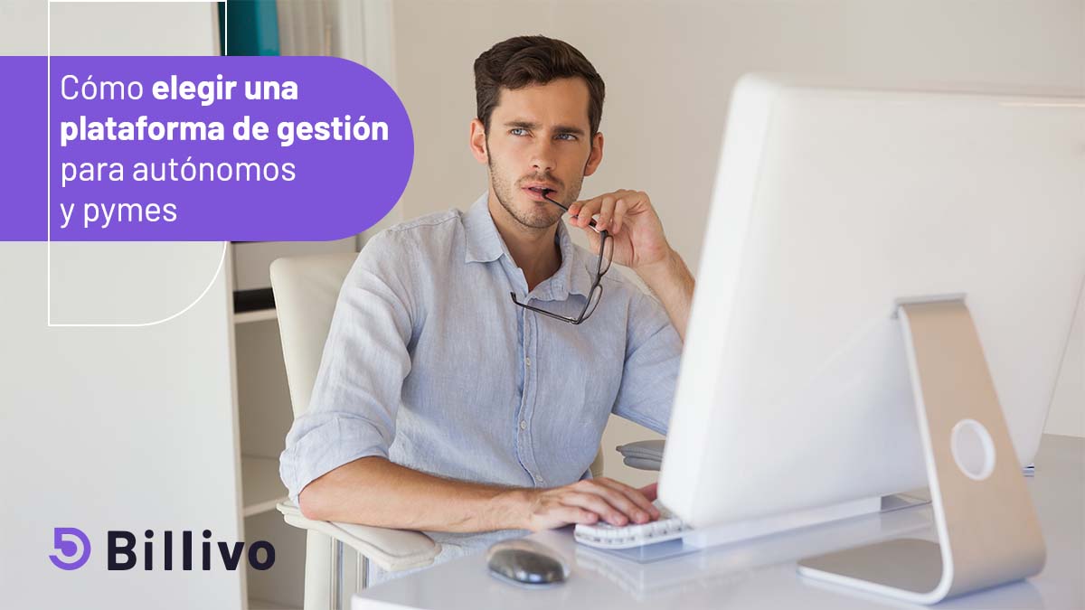 Plataforma de gestión para autónomos y pymes - Billivo